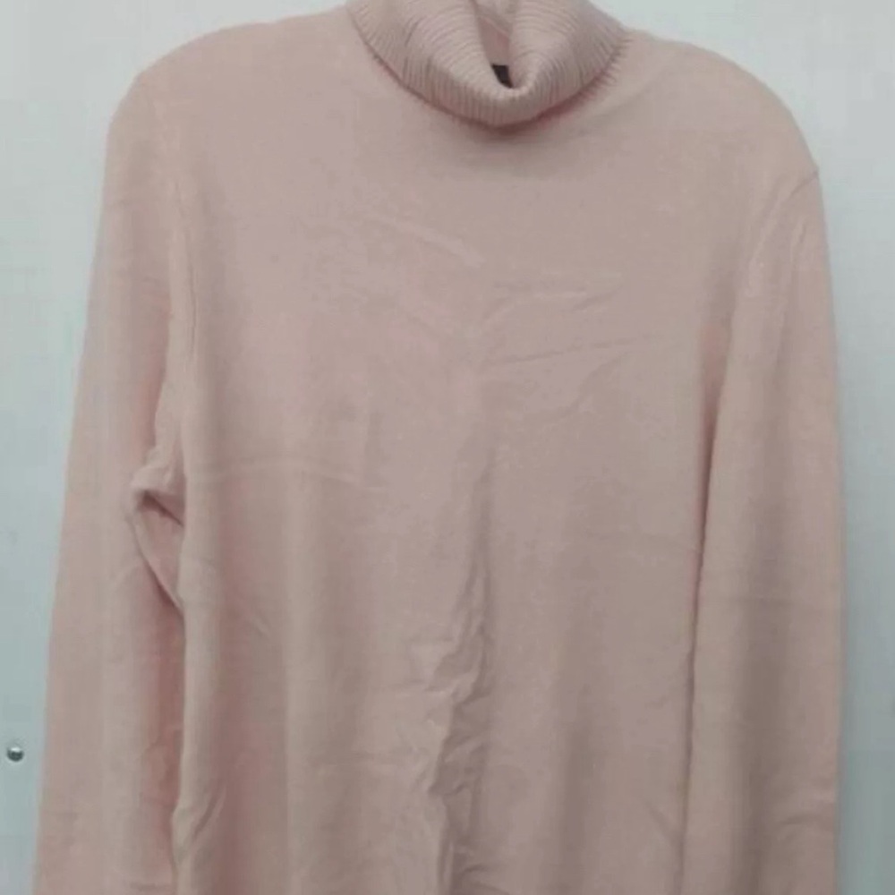 Vintage Lord +Taylor cashmere shirt size XL NWT Pink